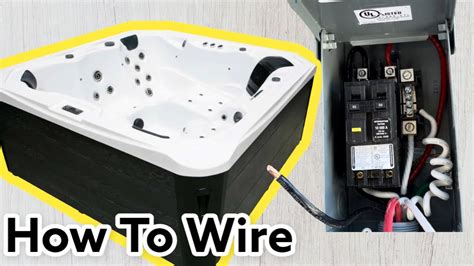 electrical panel box hot tub|hot tub wiring diagram 240v.